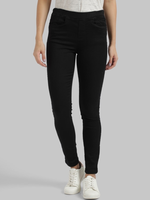 

Parx Women Black Regular Fit Solid Denim Jeggings