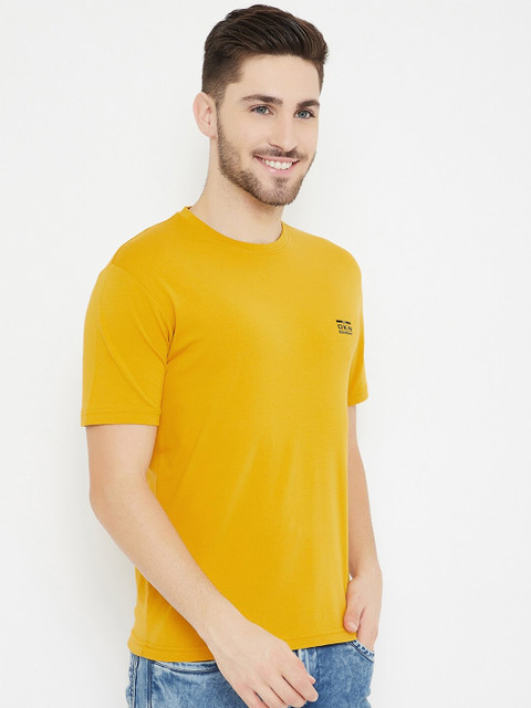 

Okane Men Mustard T-shirt