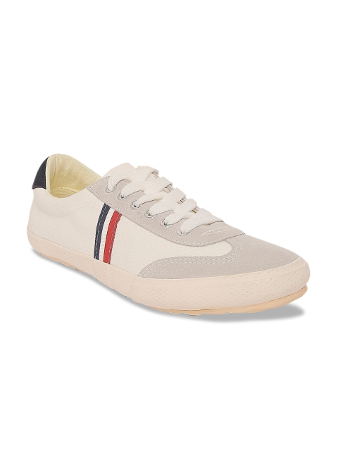

Ajile by Pantaloons Men White Woven Design Sneakers