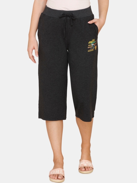 

Zivame Women Black Solid Loose Fit Regular Shorts