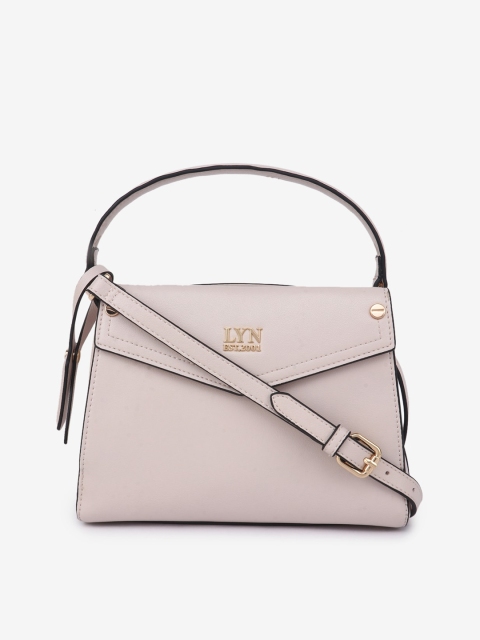 

LYN Pink Solid Handheld Bag