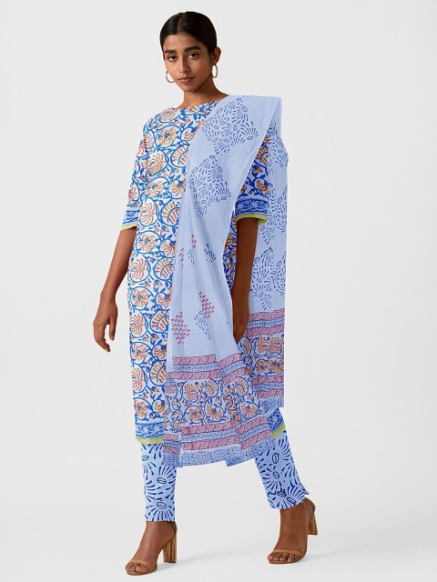 

Taneira Women Blue Ethnic Motifs