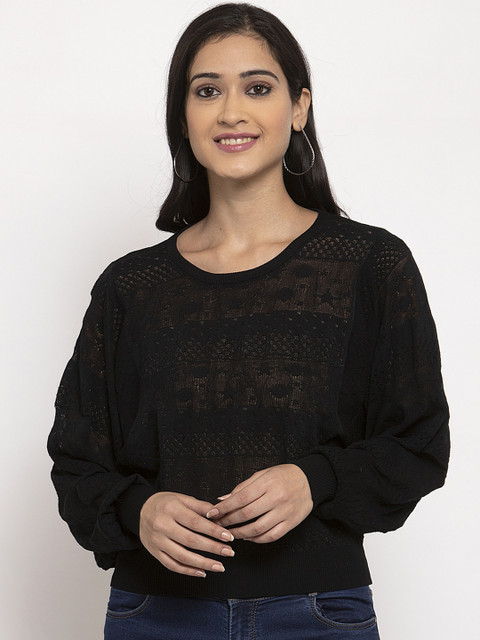 

Global Republic Black Regular Top