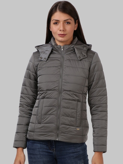 

Park Avenue Woman Women Grey Padded Jacket