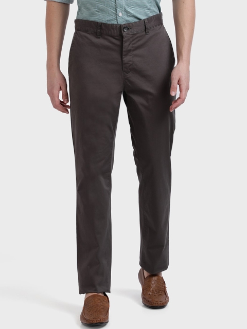 

ColorPlus Men Brown Regular Trousers
