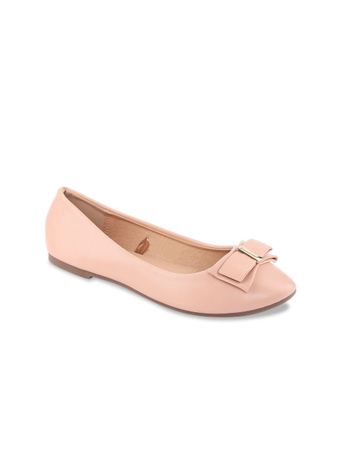 

Forever Glam by Pantaloons Women Pink Ballerinas with Bows Flats