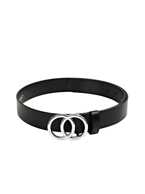 

CRUSSET Women Black Solid Belt
