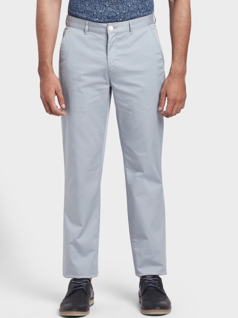 

ColorPlus Men Blue Tapered Fit Regular Trousers