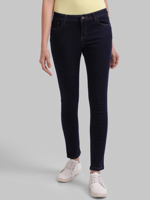 

Parx Women Navy Blue Skinny Fit Clean Look Jeans