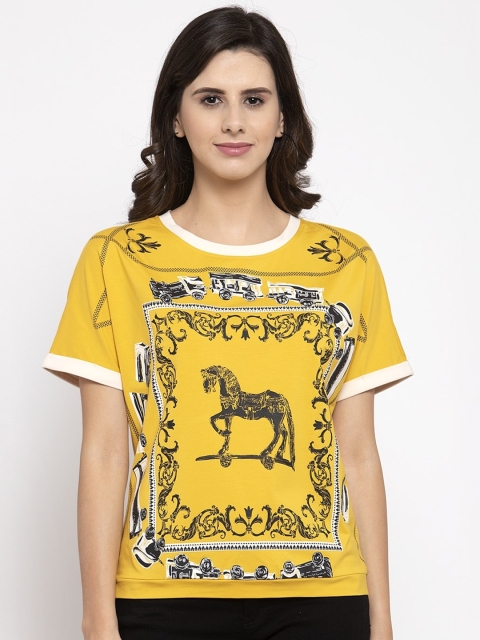 

Global Republic Yellow Regular Top