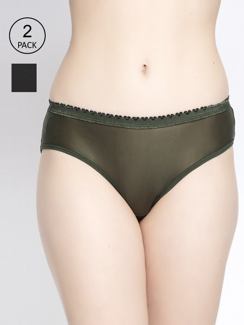 

GRACIT Women Pack of 2 Assorted Seamless Briefs PW28-01-33