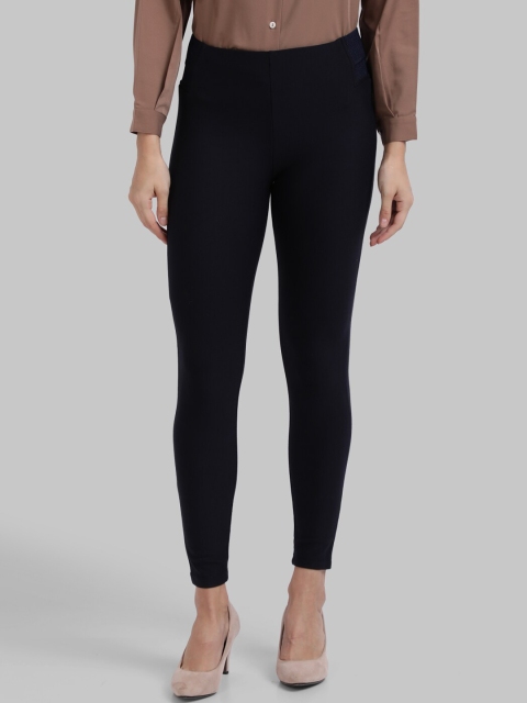 

Parx Women Navy Blue Solid Jeggings