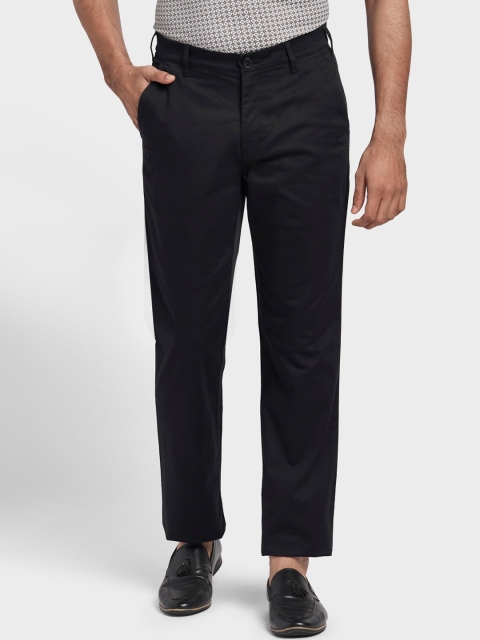 

ColorPlus Men Black Tapered Fit Chinos