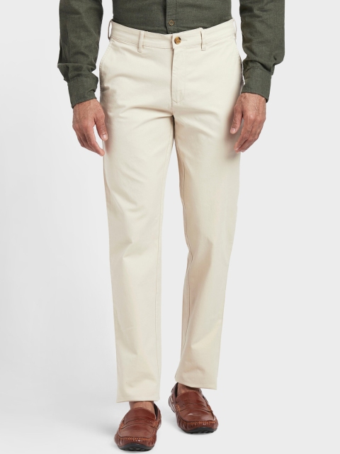 

ColorPlus Men Cream Regular Fit Chinos