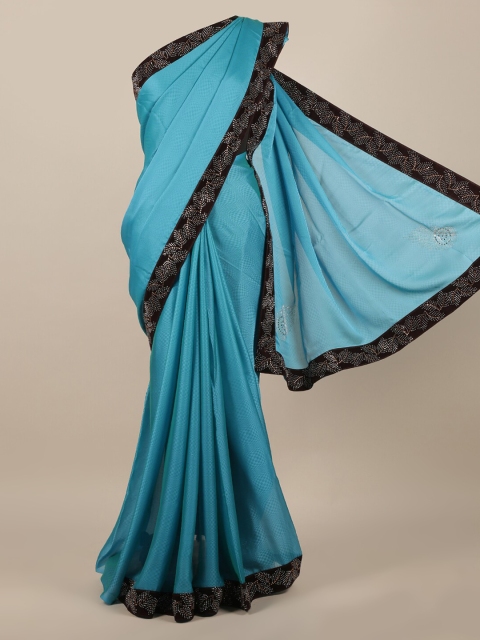 

Pothys Blue Woven Design Saree