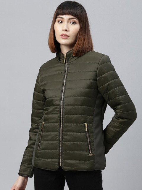 

Park Avenue Woman Women Green Puffer Jacket