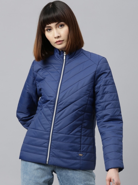 

Park Avenue Woman Women Blue Longline Parka Jacket