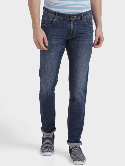 

ColorPlus Men Blue Tapered Fit Light Fade Jeans
