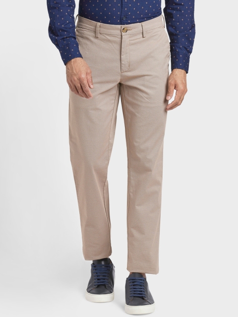 

ColorPlus Men Khaki Regular Trousers Regular Trousers