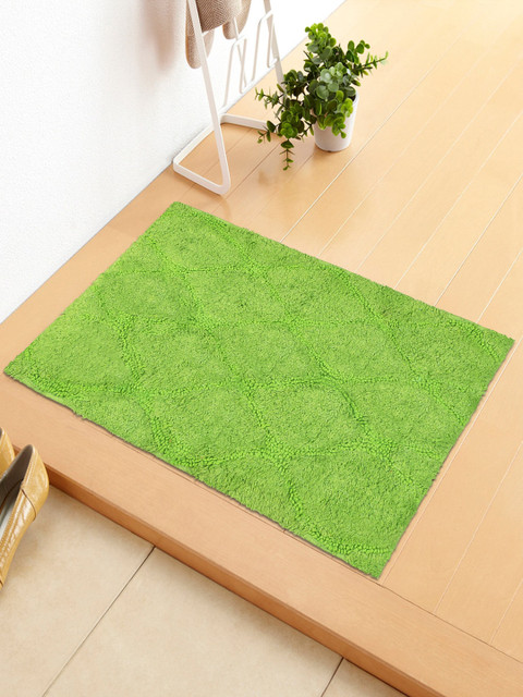 

Story@home Green Solid Doormat