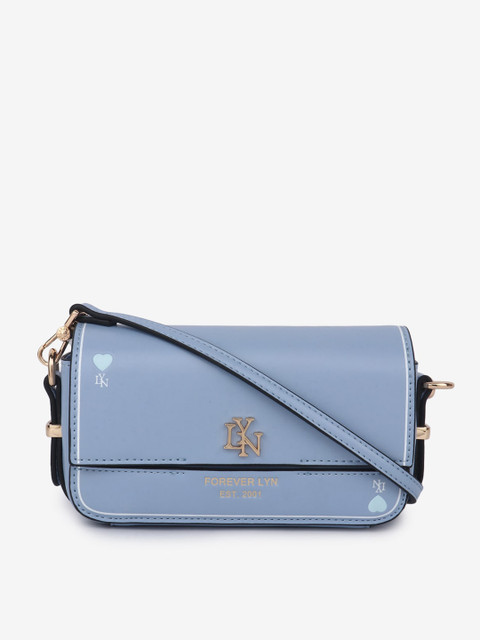 

LYN Blue Solid Sling Bag