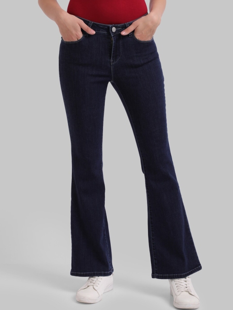 

Parx Women Navy Blue Bootcut Clean Look Jeans