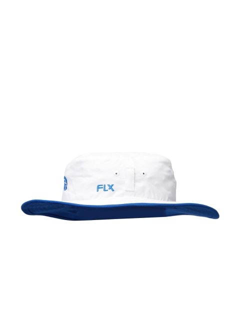 

FLX By Decathlon White & Blue Pure Cotton Fedora Hat