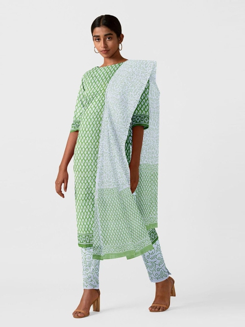 

Taneira Women Green Abstract