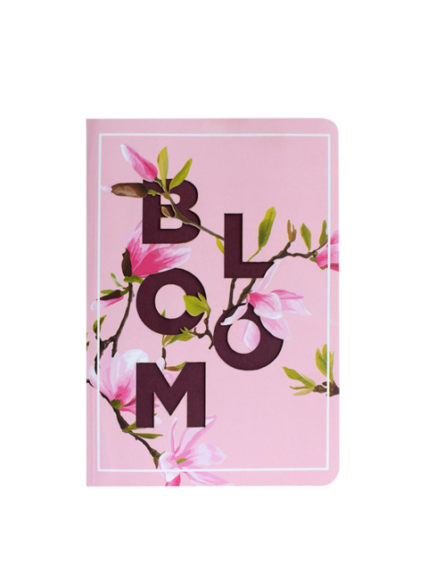 

Doodle Pink Bloom Burst Notebook
