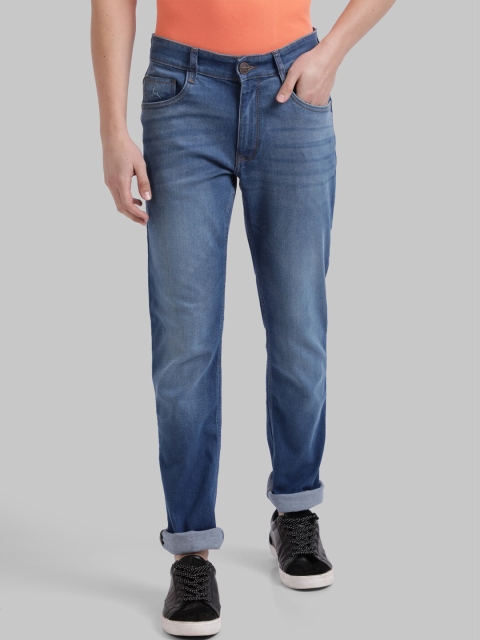 

Parx Men Blue Tapered Fit Light Fade Jeans