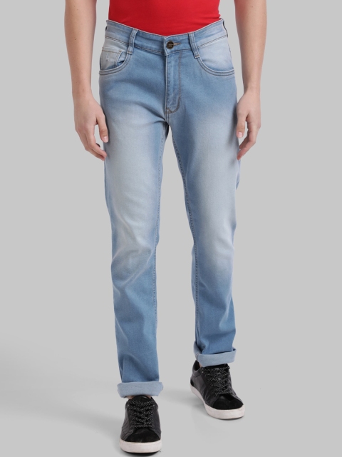 

Parx Men Blue Tapered Fit Heavy Fade Jeans