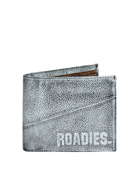 

Justanned Men Grey Solid Wallet