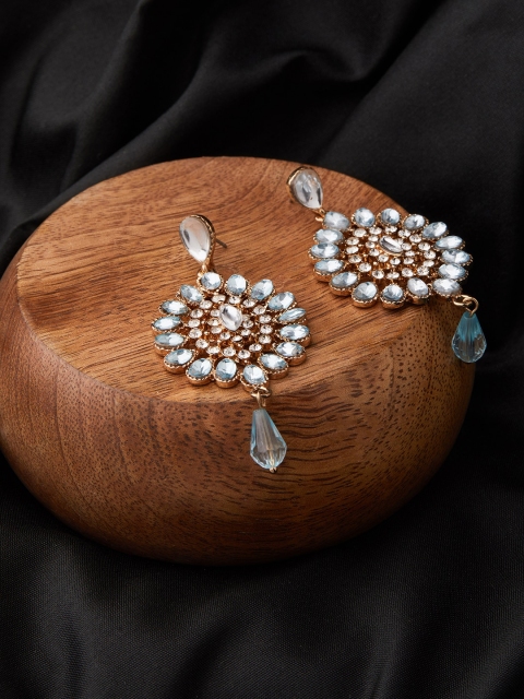 

Accessorize Blue Contemporary Handcrafted Drop Earrings