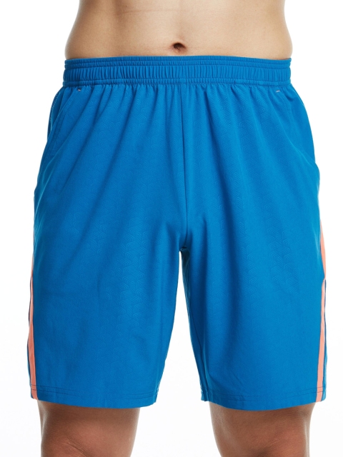 

PERFLY By Decathlon Men Blue Mid-Rise Sports Shorts