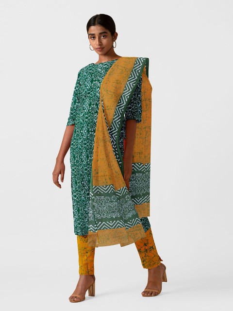 

Taneira Women Green Abstract