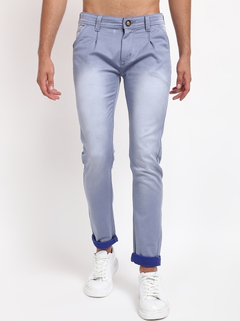 

V2 Value & Variety Men Grey Heavy Fade Jeans