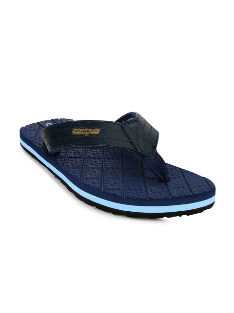 

Campus Men Navy Blue Thong Flip-Flops