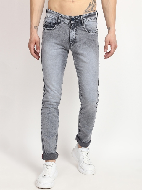 

V2 Value & Variety Men Grey Heavy Fade Jeans