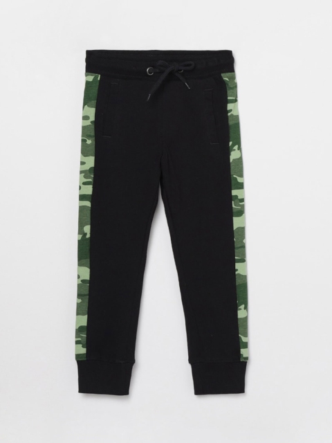 

max Boys Black Joggers Trousers
