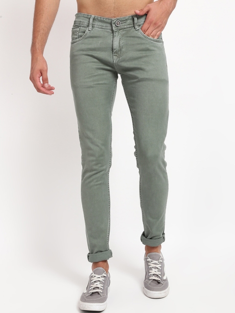 

V2 Value & Variety Men Green Jeans