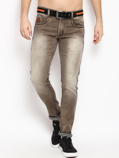 

V2 Value & Variety Men Brown Light Fade Jeans