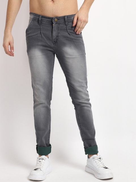 

V2 Value & Variety Men Grey Heavy Fade Jeans