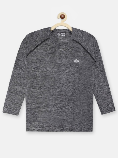 

CHIMPRALA Boys Grey Melange T-shirt