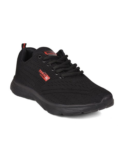 

Liberty Men Black Mesh Running Shoes