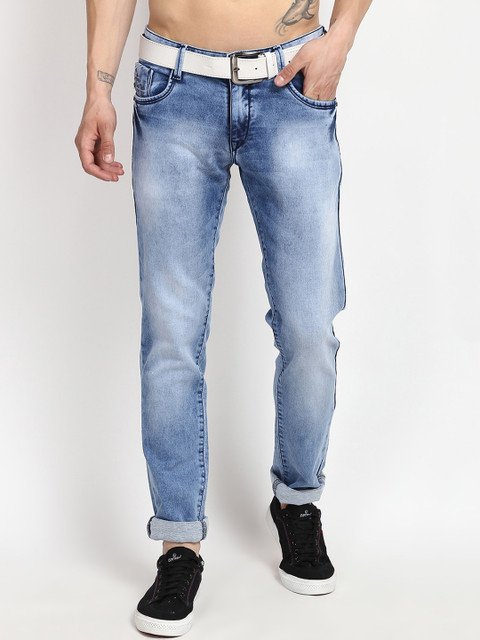 

V2 Value & Variety Men Blue Heavy Fade Jeans