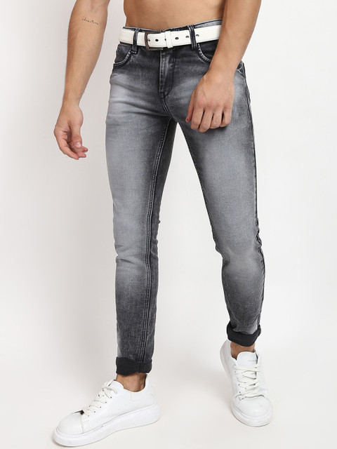 

V2 Value & Variety Men Grey Light Fade Jeans