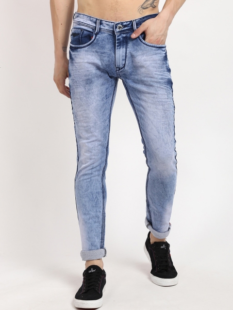 

V2 Value & Variety Men Blue Heavy Fade Jeans