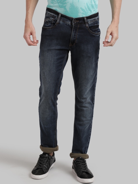 

Parx Men Blue Tapered Fit Light Fade Jeans