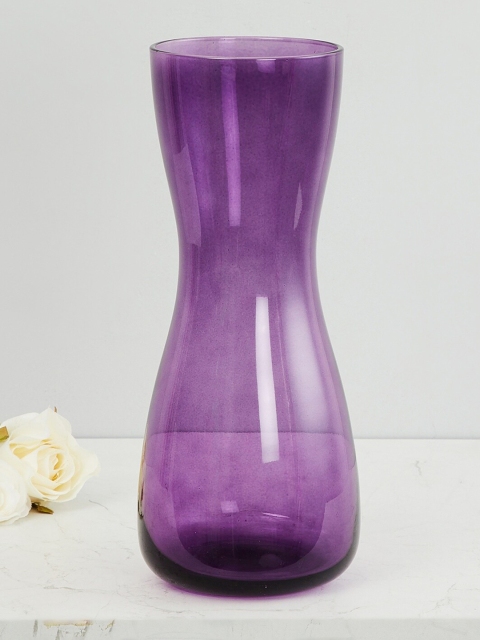 

Home Centre Purple Solid Glass Edric Beaker Vase