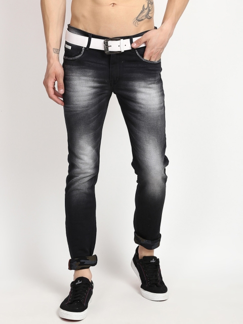 

V2 Value & Variety Men Black Heavy Fade Jeans